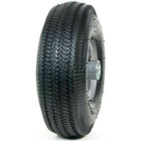 MARATHON INDUSTRIES Marathon 20011 4.10/3.50-4 Sawtooth Tread Pneumatic - 2.25" Offset - 3/4" Bearings 20011